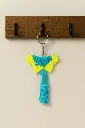 05_Crochet_Buttefly keychain_01_Blue and Yellow-min.webp