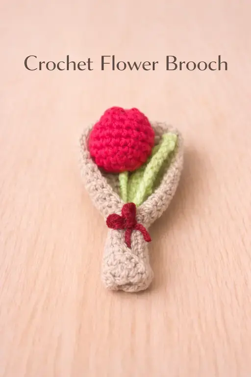 Crochet_Mini Flower Bouquet_Tulip.webp