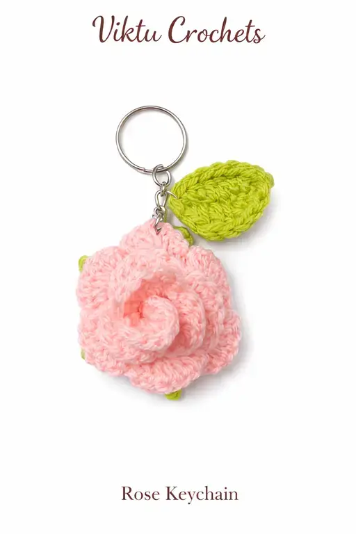23_Crochet_Rose_Keychain_Orange.webp