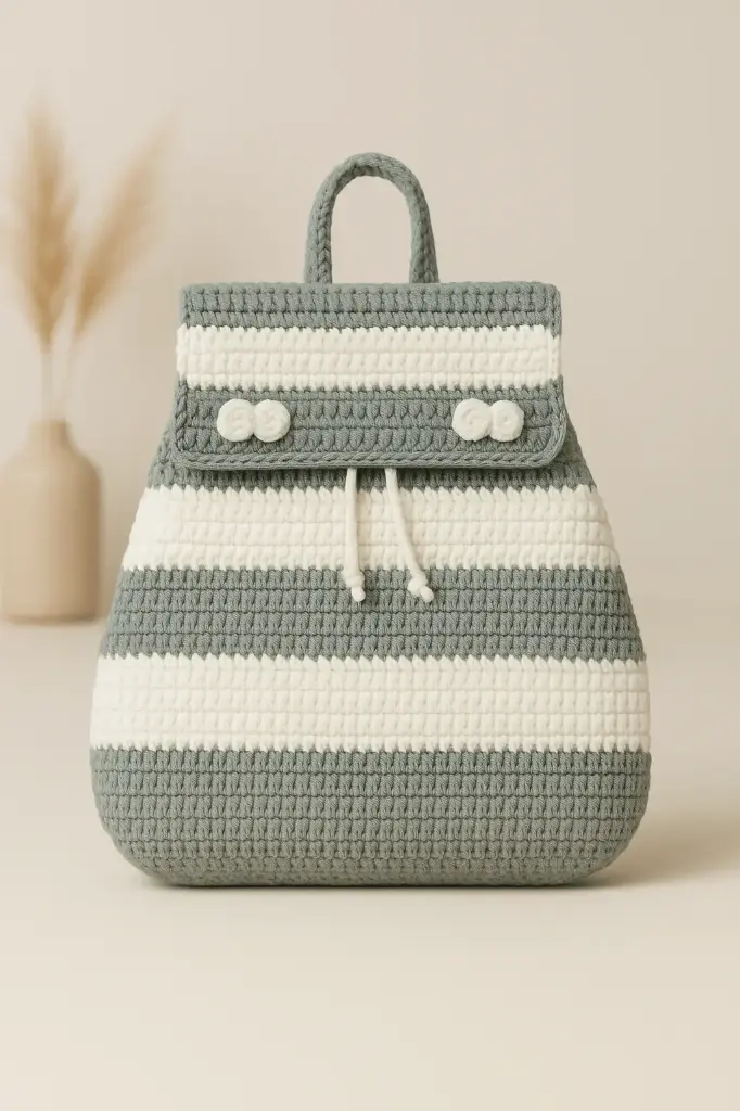 Crochet BackPack Large