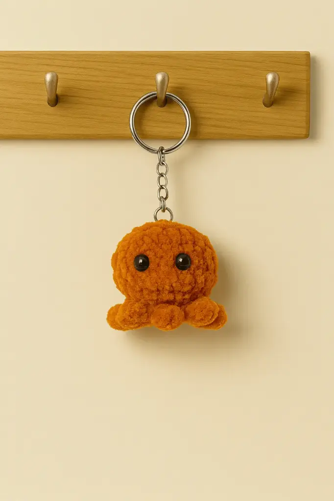 Octopus keychain