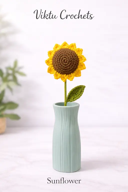 Crochet_Sunflower