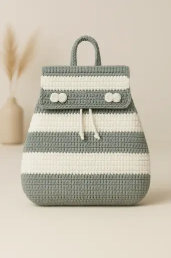 Crochet BackPack Large