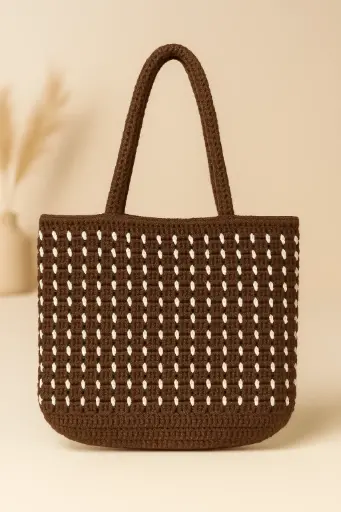 Crochet Shopping Hand bag