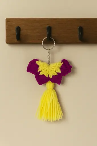 Buttefly keychain